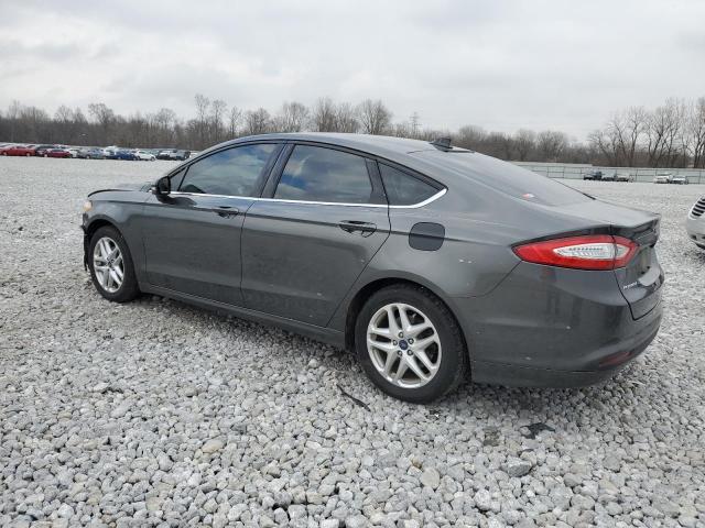 1FA6P0HD1G5124004 - 2016 FORD FUSION SE GRAY photo 2