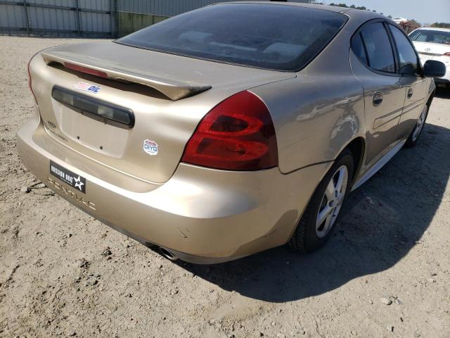 2G2WP522951176708 - 2005 PONTIAC GRAND PRIX 棕色 照片 4