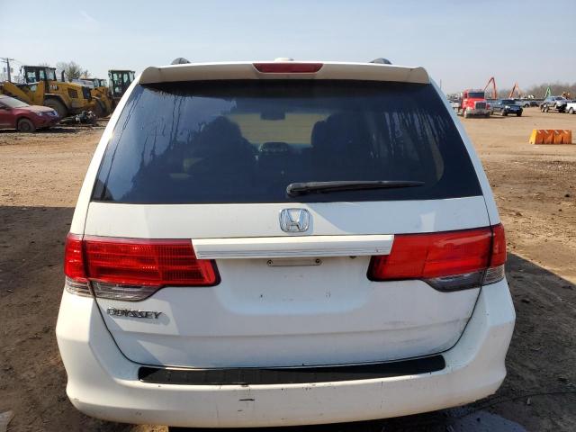 5FNRL38739B003104 - 2009 HONDA ODYSSEY EXL WHITE photo 6