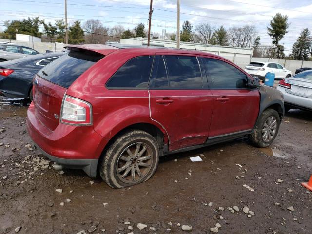 2FMDK48C27BB14460 - 2007 FORD EDGE Червоний фото 3