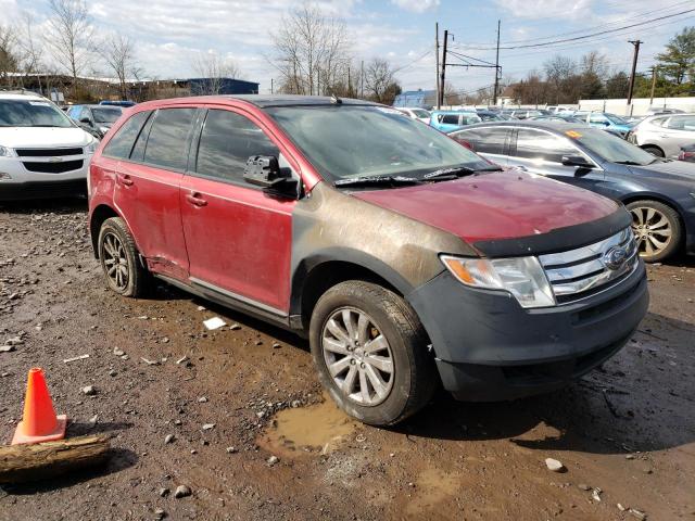 2FMDK48C27BB14460 - 2007 FORD EDGE RED photo 4