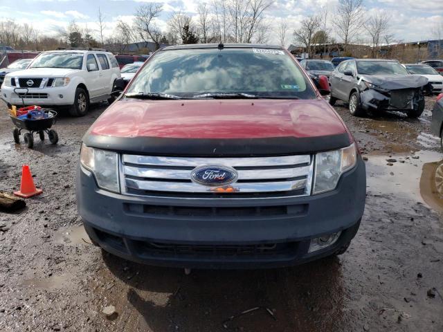 2FMDK48C27BB14460 - 2007 FORD EDGE RED photo 5