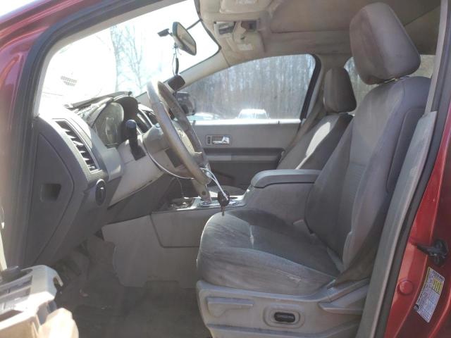 2FMDK48C27BB14460 - 2007 FORD EDGE RED photo 7