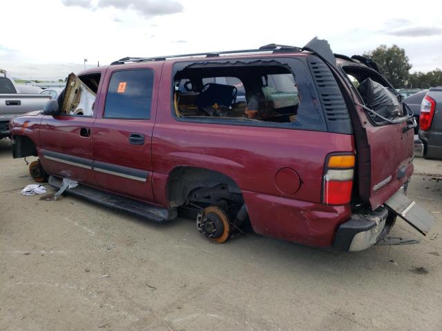 3GNEC16Z65G215370 - 2005 CHEVROLET SUBURBAN C1500 MAROON photo 2