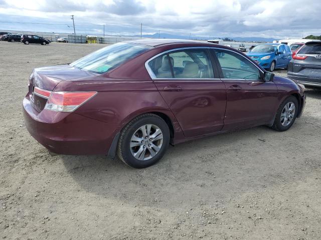 1HGCP2F43CA173381 - 2012 HONDA ACCORD LXP MAROON photo 3