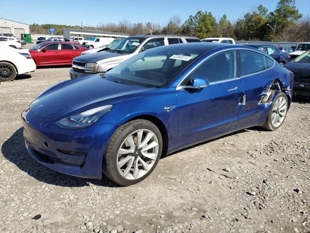 5YJ3E1EB3KF364884 - 2019 TESLA MODEL 3 BLUE photo 1