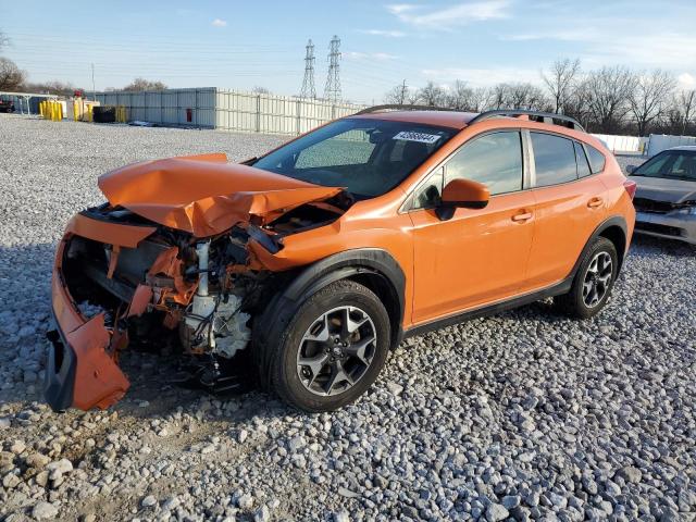 JF2GTACCXKH231382 - 2019 SUBARU CROSSTREK PREMIUM ORANGE photo 1