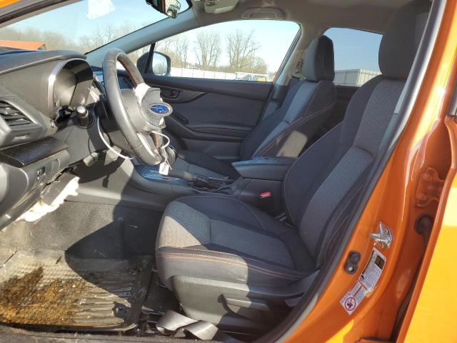 JF2GTACCXKH231382 - 2019 SUBARU CROSSTREK PREMIUM ORANGE photo 7