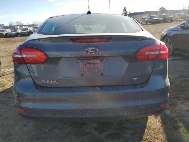 1FADP3F27HL346828 - 2017 FORD FOCUS SE GRAY photo 6