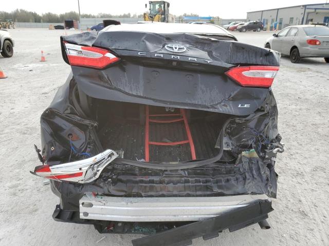 4T1B11HK5JU033843 - 2018 TOYOTA CAMRY L BLACK photo 6