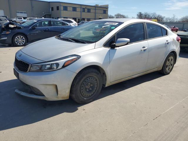 3KPFK4A77HE089219 - 2017 KIA FORTE LX GRAY photo 1