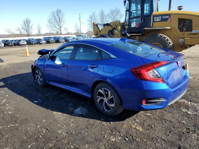 JHMFC1F71JX012290 - 2018 HONDA CIVIC EXL ლურჯი ფოტო 2
