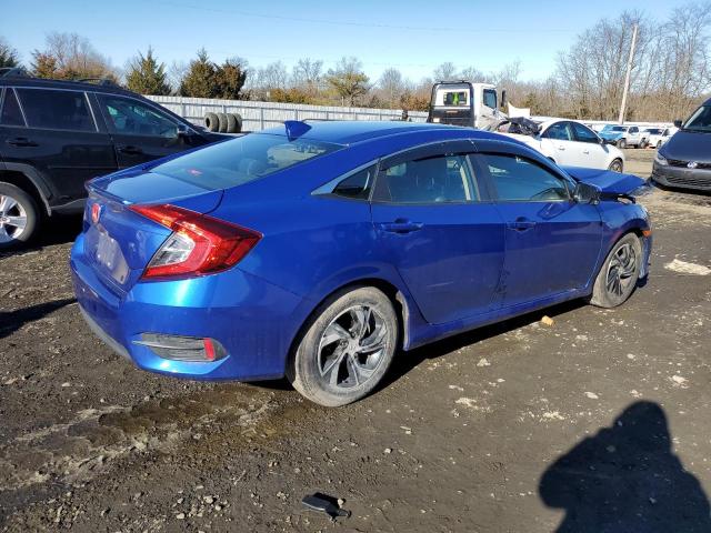 JHMFC1F71JX012290 - 2018 HONDA CIVIC EXL ლურჯი ფოტო 3