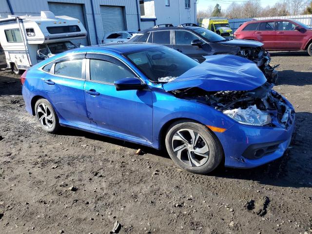 JHMFC1F71JX012290 - 2018 HONDA CIVIC EXL ლურჯი ფოტო 4