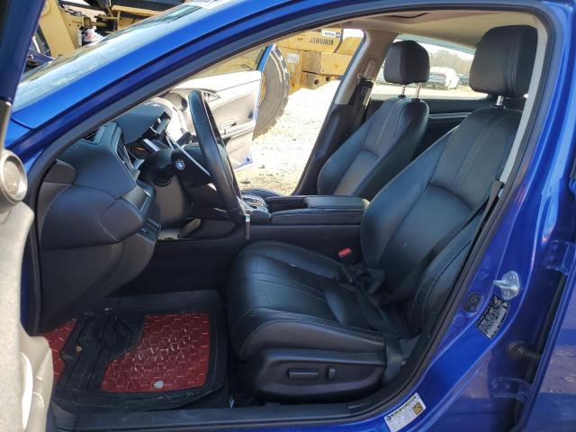 JHMFC1F71JX012290 - 2018 HONDA CIVIC EXL ლურჯი ფოტო 7