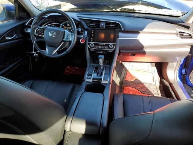 JHMFC1F71JX012290 - 2018 HONDA CIVIC EXL ლურჯი ფოტო 8