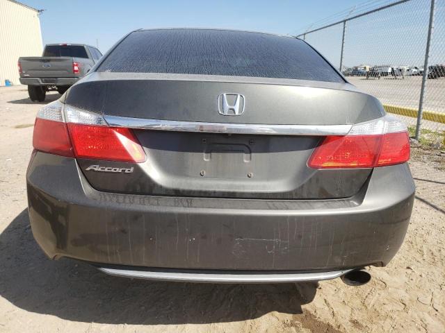 1HGCR2F32DA042848 - 2013 HONDA ACCORD LX GRAY photo 6