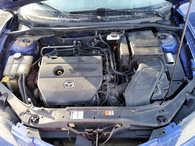 JM1BK32F681182069 - 2008 MAZDA 3 I BLUE photo 11