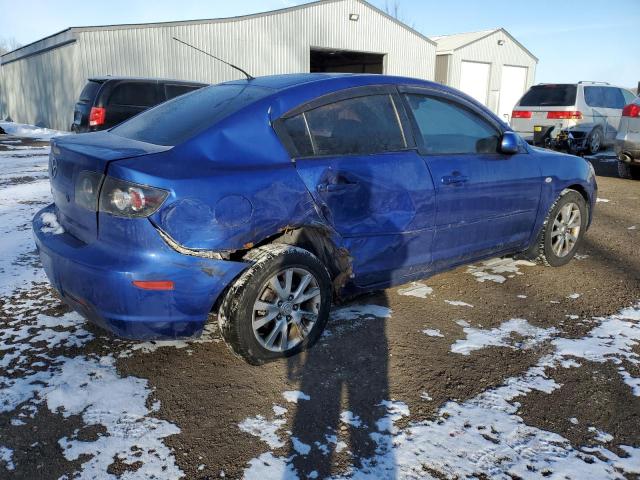 JM1BK32F681182069 - 2008 MAZDA 3 I BLUE photo 3