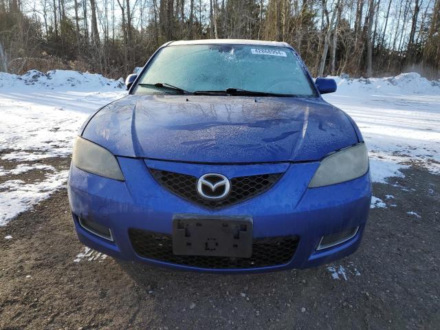 JM1BK32F681182069 - 2008 MAZDA 3 I BLUE photo 5