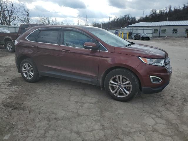 2FMPK4J88GBB02381 - 2016 FORD EDGE SEL BROWN photo 4