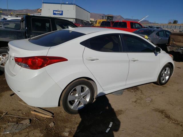 5NPDH4AE0DH369624 - 2013 HYUNDAI ELANTRA GLS WHITE photo 3