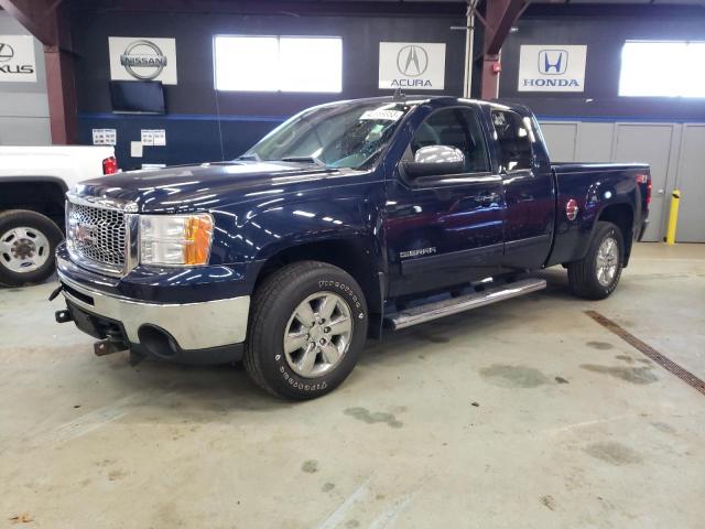 1GTR2WE70CZ228302 - 2012 GMC SIERRA K1500 SLT BLUE photo 1