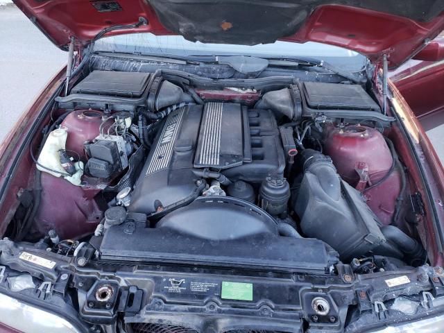 WBADT63491CF00992 - 2001 BMW 530 I AUTOMATIC BURGUNDY photo 11