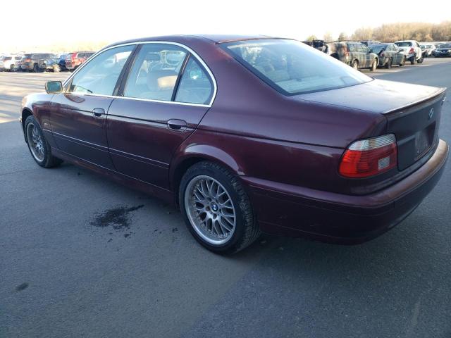 WBADT63491CF00992 - 2001 BMW 530 I AUTOMATIC BURGUNDY photo 2