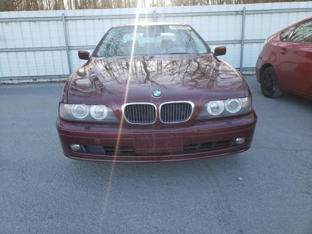 WBADT63491CF00992 - 2001 BMW 530 I AUTOMATIC BURGUNDY photo 5
