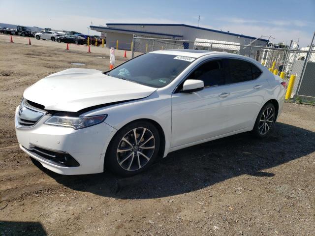 19UUB2F70FA016263 - 2015 ACURA TLX ADVANCE WHITE photo 1