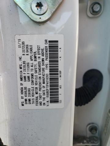19UUB2F70FA016263 - 2015 ACURA TLX ADVANCE WHITE photo 12