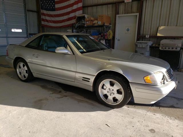 WDBFA68F6YF189490 - 2000 MERCEDES-BENZ SL 500 SILVER photo 4