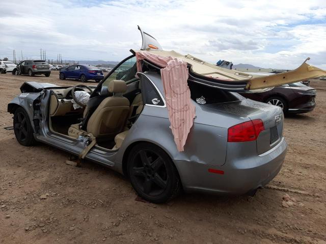 WAUAF68E35A442808 - 2005 AUDI A4 2.0T GRAY photo 2