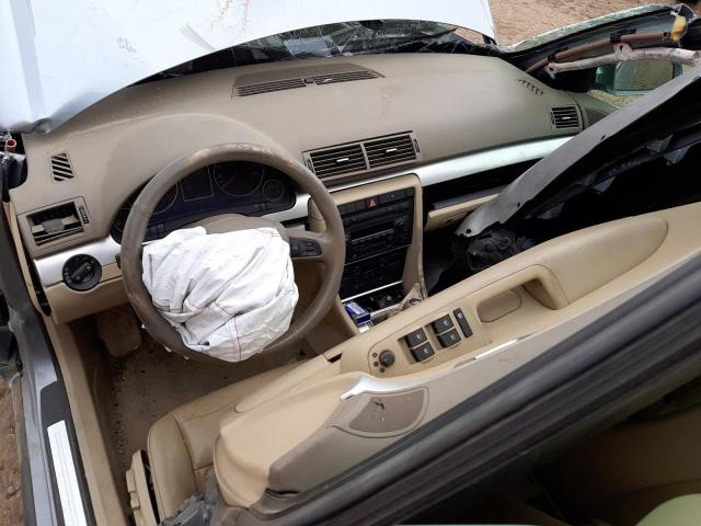 WAUAF68E35A442808 - 2005 AUDI A4 2.0T GRAY photo 8