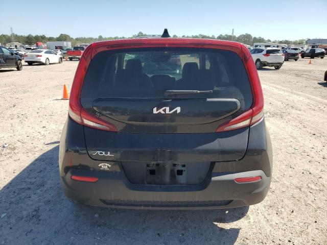 KNDJ23AUXN7156594 - 2022 KIA SOUL LX BLACK photo 6