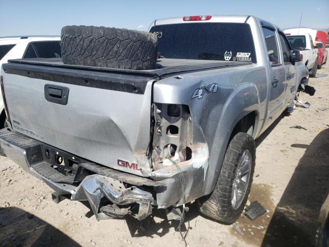 3GTRKVE31AG155865 - 2010 GMC SIERRA K1500 SLE SILVER photo 4