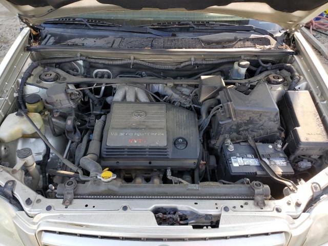 JTEGF21A730099657 - 2003 TOYOTA HIGHLANDER LIMITED TAN photo 12