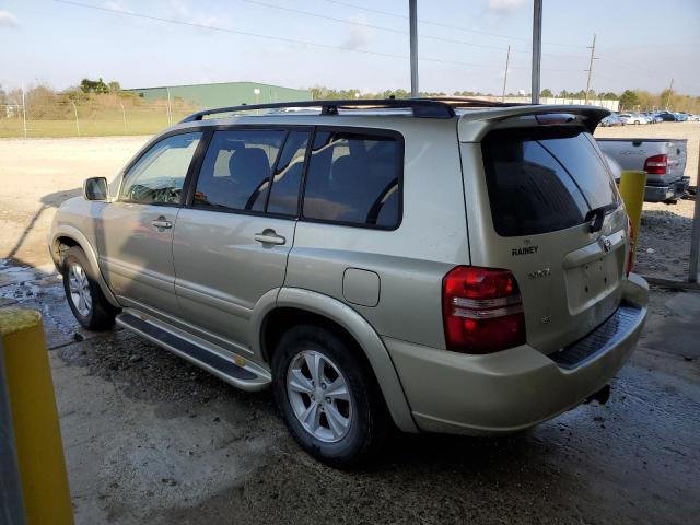 JTEGF21A730099657 - 2003 TOYOTA HIGHLANDER LIMITED TAN photo 2