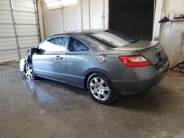 2HGFG12649H539017 - 2009 HONDA CIVIC LX GRAY photo 2