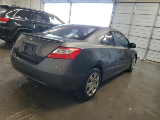 2HGFG12649H539017 - 2009 HONDA CIVIC LX GRAY photo 3