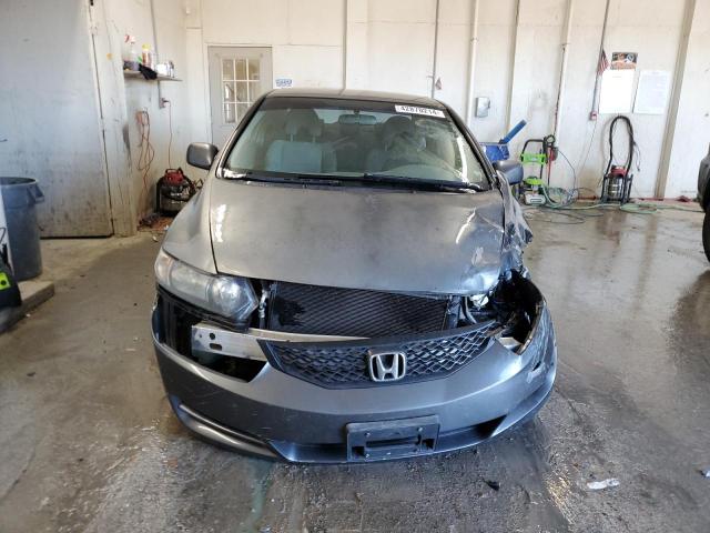 2HGFG12649H539017 - 2009 HONDA CIVIC LX GRAY photo 5