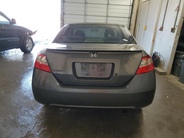 2HGFG12649H539017 - 2009 HONDA CIVIC LX GRAY photo 6