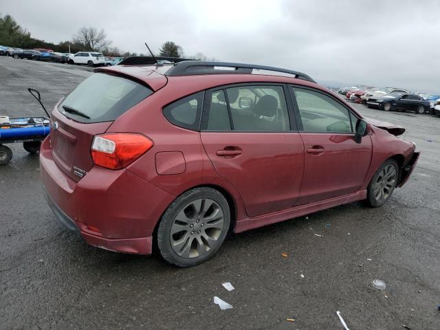 JF1GPAL61E8258347 - 2014 SUBARU IMPREZA SPORT PREMIUM BURGUNDY photo 3