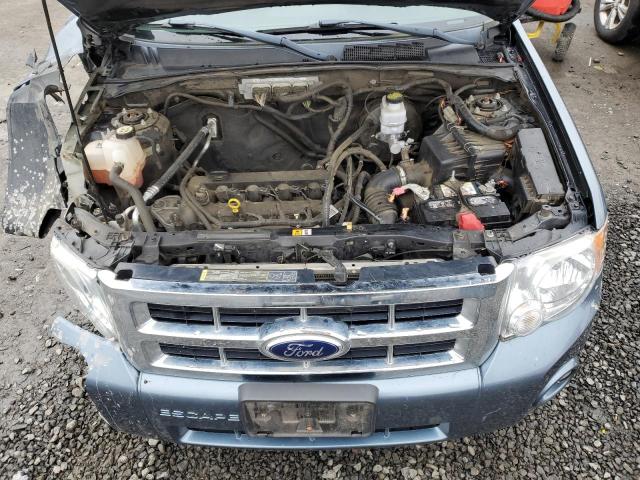 1FMCU9D70CKB92215 - 2012 FORD ESCAPE XLT BLUE photo 11