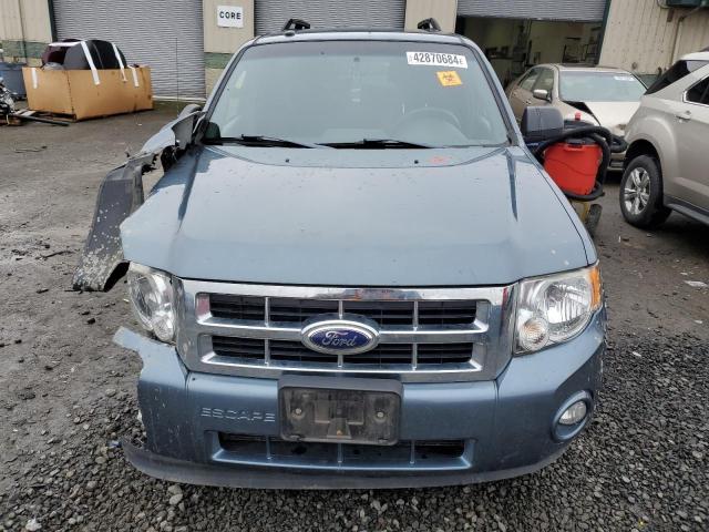 1FMCU9D70CKB92215 - 2012 FORD ESCAPE XLT BLUE photo 5