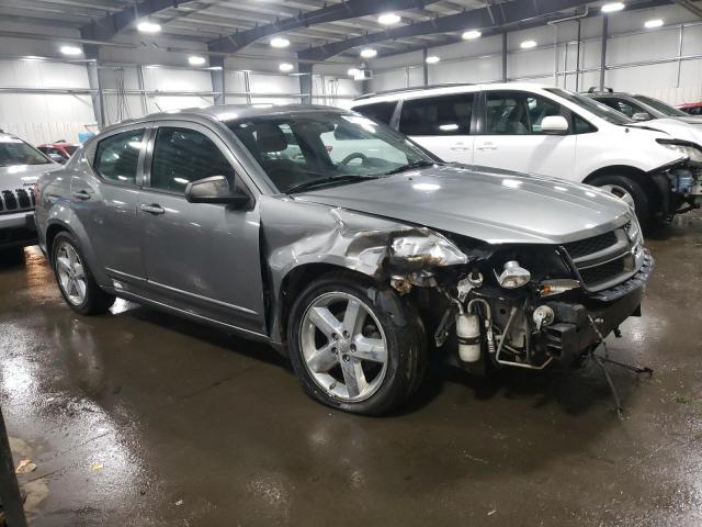 1C3CDZAB6CN185530 - 2012 DODGE AVENGER SE GRAY photo 4