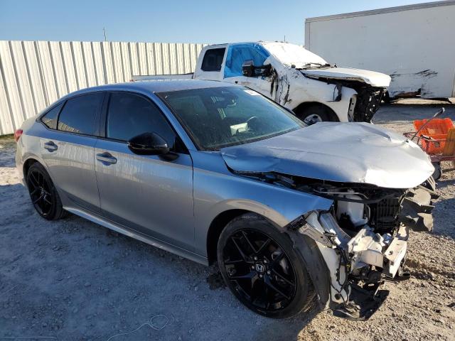 2HGFE2F59NH568195 - 2022 HONDA CIVIC SPORT SILVER photo 4