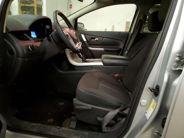 2FMDK3GC4DBC92698 - 2013 FORD EDGE SE SILVER photo 7