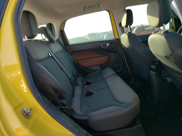 ZFBCFADH1EZ004212 - 2014 FIAT 500L TREKKING YELLOW photo 10